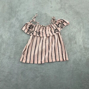 Loft Tank Top Womens M Pink 0859